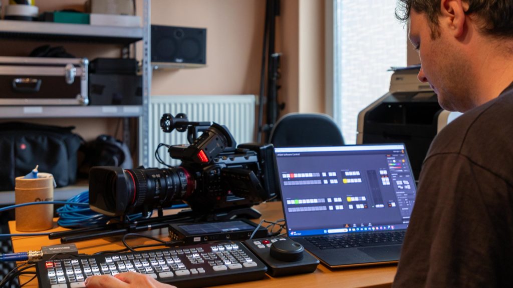 Technik für Livestream